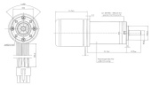 ECA-27.25-K1-B00 with PM32 (i=308)_Мотор с редуктором