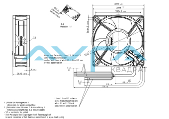 ACi 4400 HHAU Вентилятор компактный ebmpapst