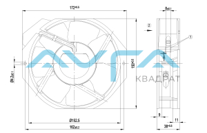 W2E142-BB05-01 Осевой вентилятор ebmpapst