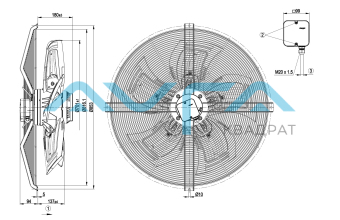 S4D710-BF01-02 Осевой вентилятор ebmpapst