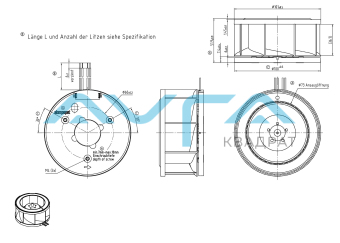 RER 101-36/18 NHH Вентилятор компактный ebmpapst 
