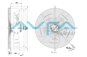 S4E450-BP01-01 Осевой вентилятор ebmpapst