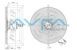 S4D400-BP12-31 Осевой вентилятор ebmpapst