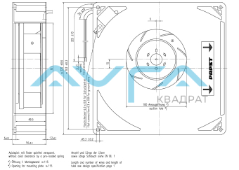 RG 160-28/18 N/12 Вентилятор компактный ebmpapst
