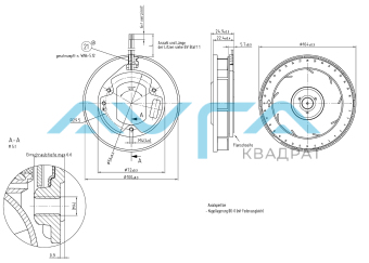REF 100-11/18/2 Вентилятор компактный ebmpapst