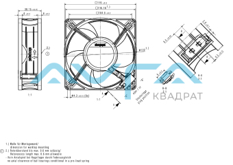 ACi 4420 N Вентилятор компактный ebmpapst