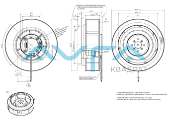 RER 175-42/14/2 TDMLP Вентилятор компактный ebmpapst