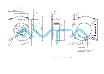 RL 65-21/14/2 H Вентилятор компактный ebmpapst