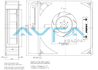 RG 160-28/18 NTDI Вентилятор компактный ebmpapst