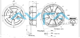 EC072/13E3G01-AS172/45P1-15 Вентилятор Weiguang