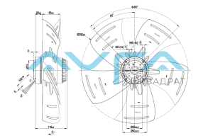 A4E400-AP02-12 Осевой вентилятор ebmpapst
