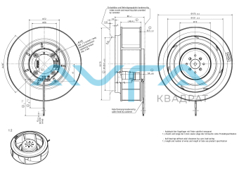 RER 175-42/14/2 TDMLPU Вентилятор компактный ebmpapst