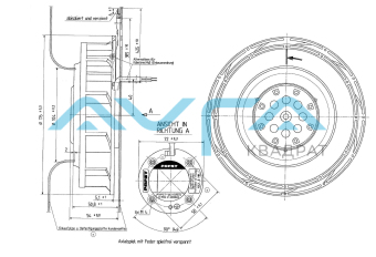 RER 160-28/06 S Вентилятор компактный ebmpapst