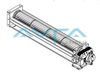 YJ48-12A 12W B2295GL013A Тангенциальный вентилятор KELI 