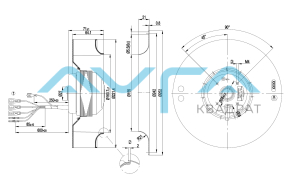 R2D220-AC14-20 Центробежный вентилятор ebmpapst