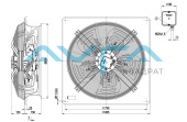 W4D630-DH01-02 Осевой вентилятор ebmpapst 