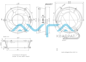 DV 6224 Вентилятор компактный ebmpapst