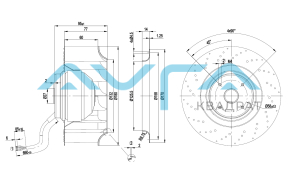 R2E180-AT06-15 Центробежный вентилятор ebmpapst