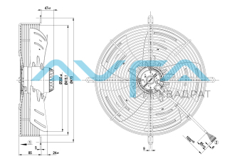 S4D400-AP12-79 Осевой вентилятор ebmpapst