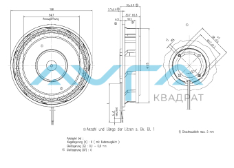 RER 125-19/12 N Вентилятор компактный ebmpapst