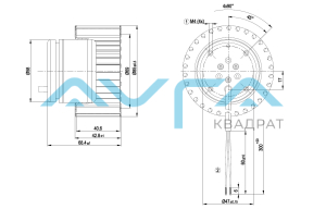 R1G085-AB05-01 Центробежный (радиальный) вентилятор ebmpapst