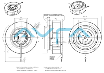RER 175-42/14/2 TDMP Вентилятор компактный ebmpapst