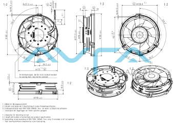 DV 6318/2 TDH5P Вентилятор компактный ebmpapst