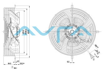 S4E315-AS20-31 Осевой вентилятор ebmpapst