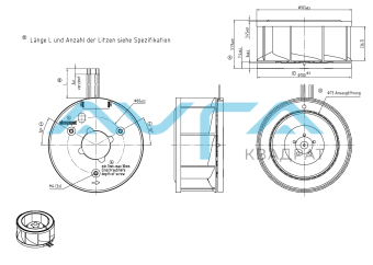 RER 101-36/14 NHH Вентилятор компактный ebmpapst 