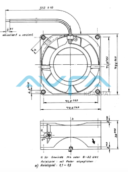 8880 N Вентилятор компактный ebmpapst