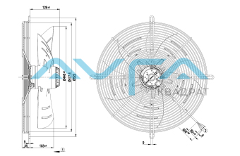 S4E450-BP01-01 Осевой вентилятор ebmpapst