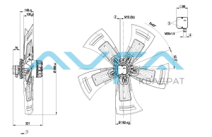 A6D990-AX05-06 Осевой вентилятор ebmpapst