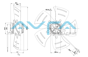 A4E400-AP02-02 Осевой вентилятор ebmpapst