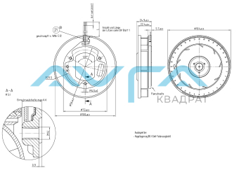 REF 100-11/12/2 Вентилятор компактный ebmpapst