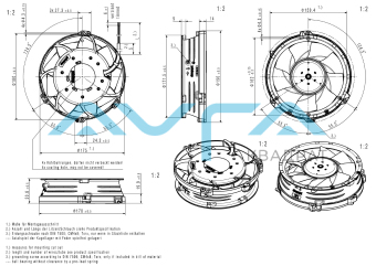 DV 6314/2 TDHHP Вентилятор компактный ebmpapst