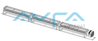 QLK45/9000-2212 Тангенциальный вентилятор ebmpapst