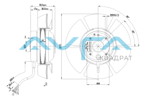 A2D170-AA04-01 Осевой вентилятор ebmpapst
