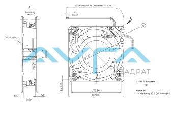 DV 5218/2 NP-182 Вентилятор компактный ebmpapst