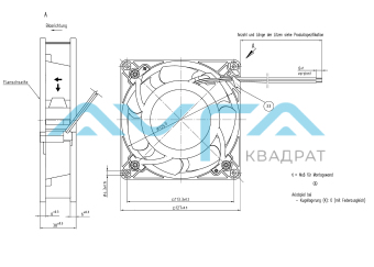 DV 5214 N Вентилятор компактный ebmpapst