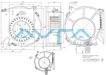 RL 48-19/12 R Вентилятор центробежный компактный ebmpapst