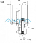 YJ61-10A B2295YJ002A Вентилятор горячего воздуха KELI 