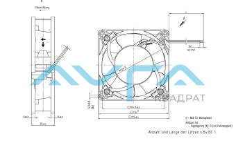 DV 4114/2 NR Вентилятор компактный ebmpapst