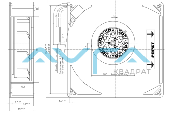 RG 160-28/56 S Вентилятор компактный ebmpapst
