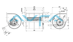 D4E133-DL01-J5 Центробежный вентилятор ebmpapst