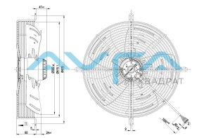 S4D400-AP12-79 Осевой вентилятор ebmpapst