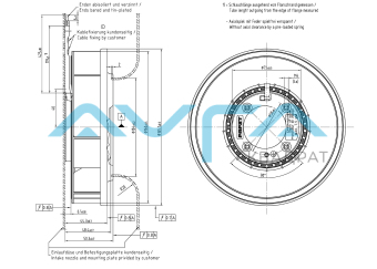 RER 160-28/14 N/2 TDA Вентилятор компактный ebmpapst