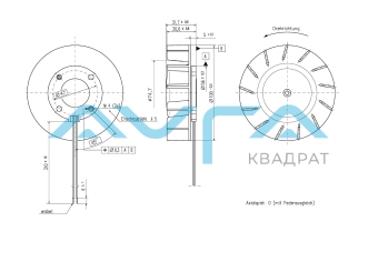 RER 100-25/12 Вентилятор компактный ebmpapst