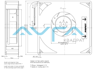 RG 160-28/14 NTD Вентилятор компактный ebmpapst
