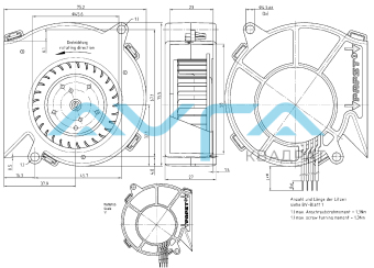 RL 48-19/12 Вентилятор компактный ebmpapst