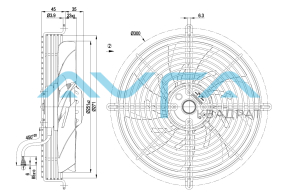 S2E250-AM06-01 Осевой вентилятор ebmpapst